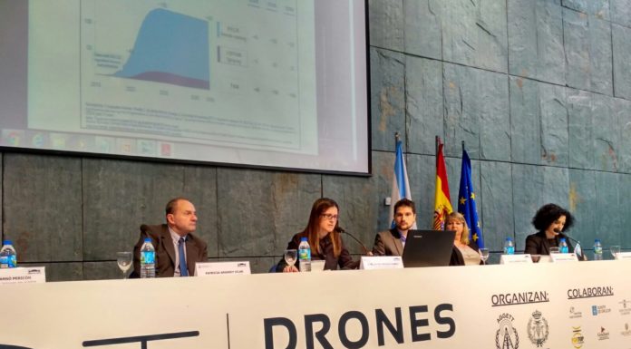 Laura Samsó al Congrés Drons a Galicia