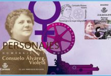 Consuelo alvarez sello mujer telegrafista